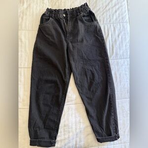 Zara Men's Charcoal Relaxed Jeans